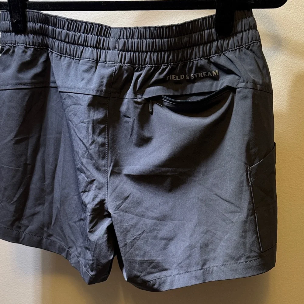 Field & Stream Women's Charcoal Athletic Shorts - Picture 5 of 6
